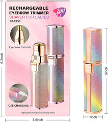 2 in 1 Rechargeable Eyebrow Hair Remover
