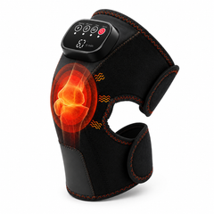 Wireless Heated Knee Massager with Air Pressure Compression
