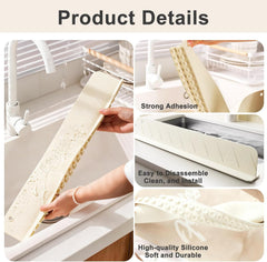 Silicone Sink Splash Guard Set