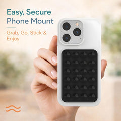 Suction Phone Case Mount with Sticky Grip