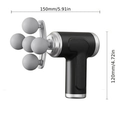Rechargeable Massage Gun with 6-Speed Settings