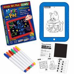 Kids Learning Magic Drawing Pad with LED Light Board