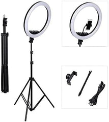 26cm LED Selfie Ring Light with Adjustable Tripod Stand