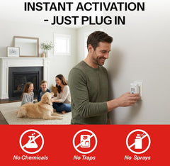 Plug-In Electronic Pest Repeller for Home Use