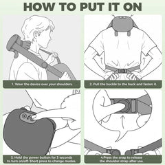 Wireless Neck and Shoulder Massager with Heat