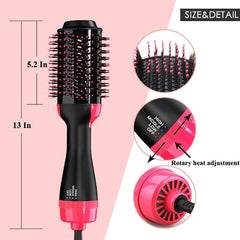 3 in 1 Hot Air Brush Hair Dryer and Styler Volumizer