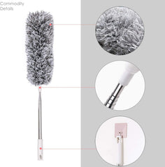 Flexible Fan Cleaning Duster with Long Extendable Rod